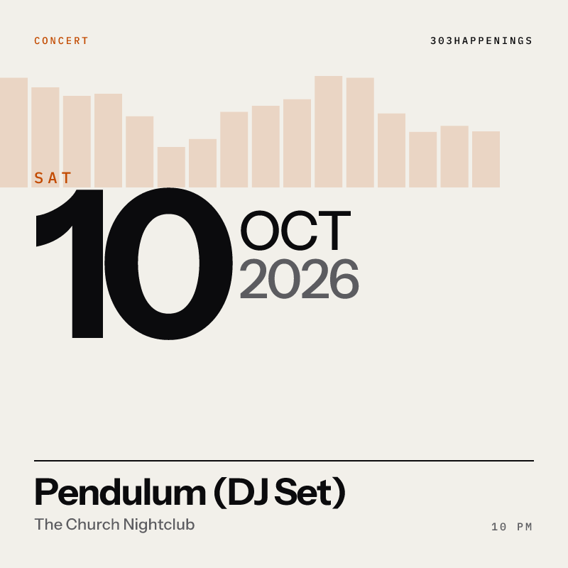 Pendulum (DJ Set) at The Church Nightclub in Denver - Today