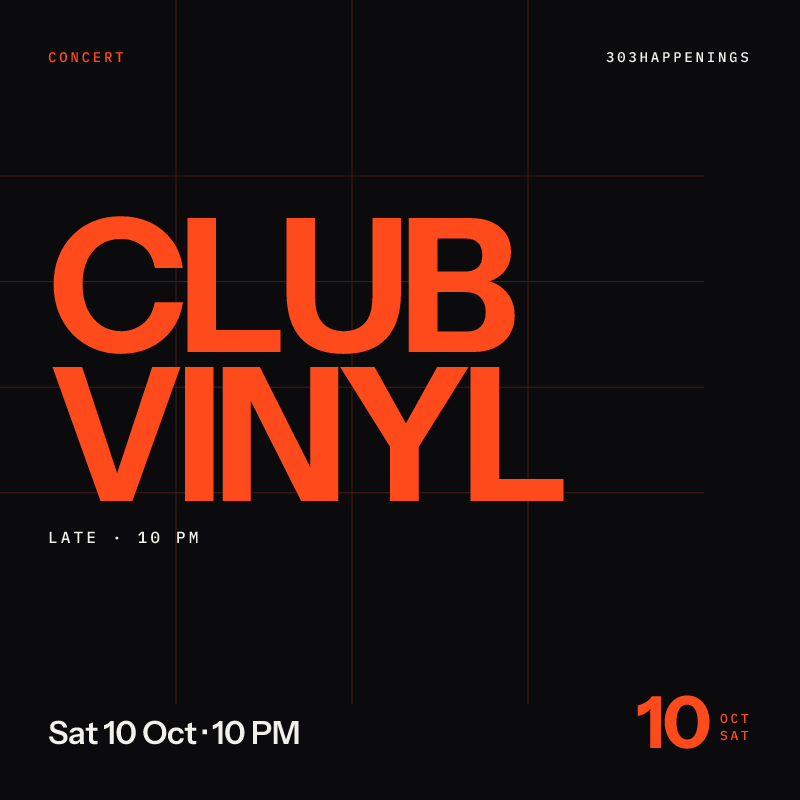 Nifra at Club Vinyl in Denver - Today