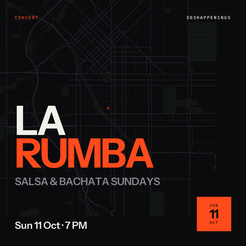 Salsa & Bachata Sundays at La Rumba in Denver - This Week