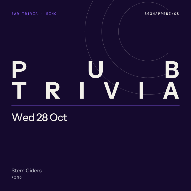 Pub Trivia at Stem Ciders at Stem Ciders, RiNo