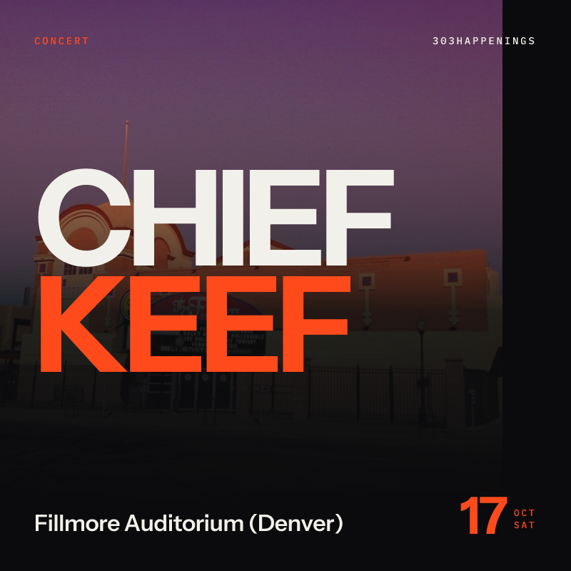 CHIEF KEEF at Fillmore Auditorium (Denver) in Denver - Next Week