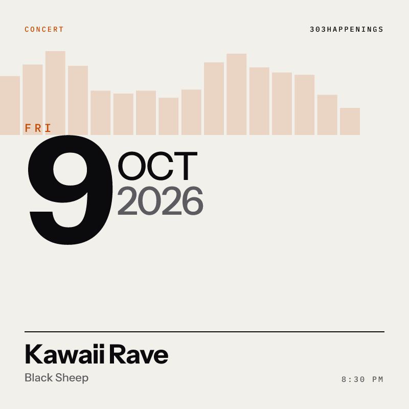 Kawaii Rave at Black Sheep in Colorado Springs - Tomorrow