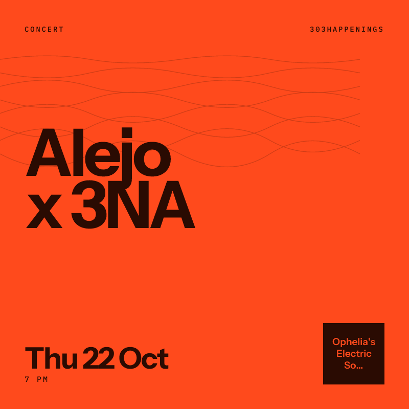 Alejo x 3NA: NERVES AV with Mike Wallis, Snilk and Myk0ra at Ophelia's Electric Soapbox in Denver - Next Week