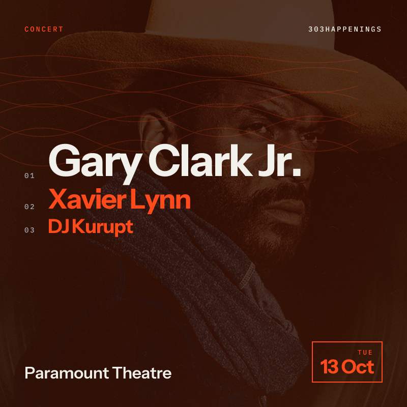 Gary Clark Jr. at Paramount Theatre in Denver - This Week
