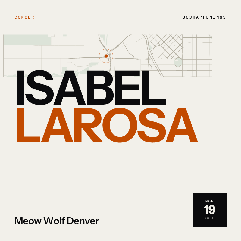 Isabel LaRosa: Dollparts Tour at Meow Wolf Denver in Denver - Next Week