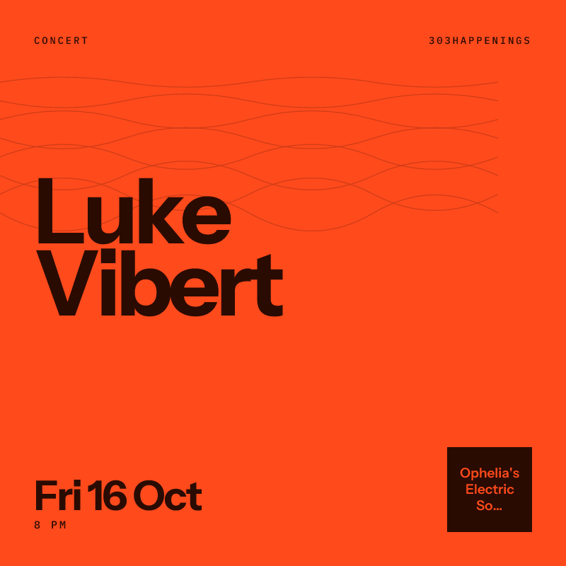 Luke Vibert with RamonPang, rsrch chmcls, & rij at Ophelia's Electric Soapbox in Denver - This Week