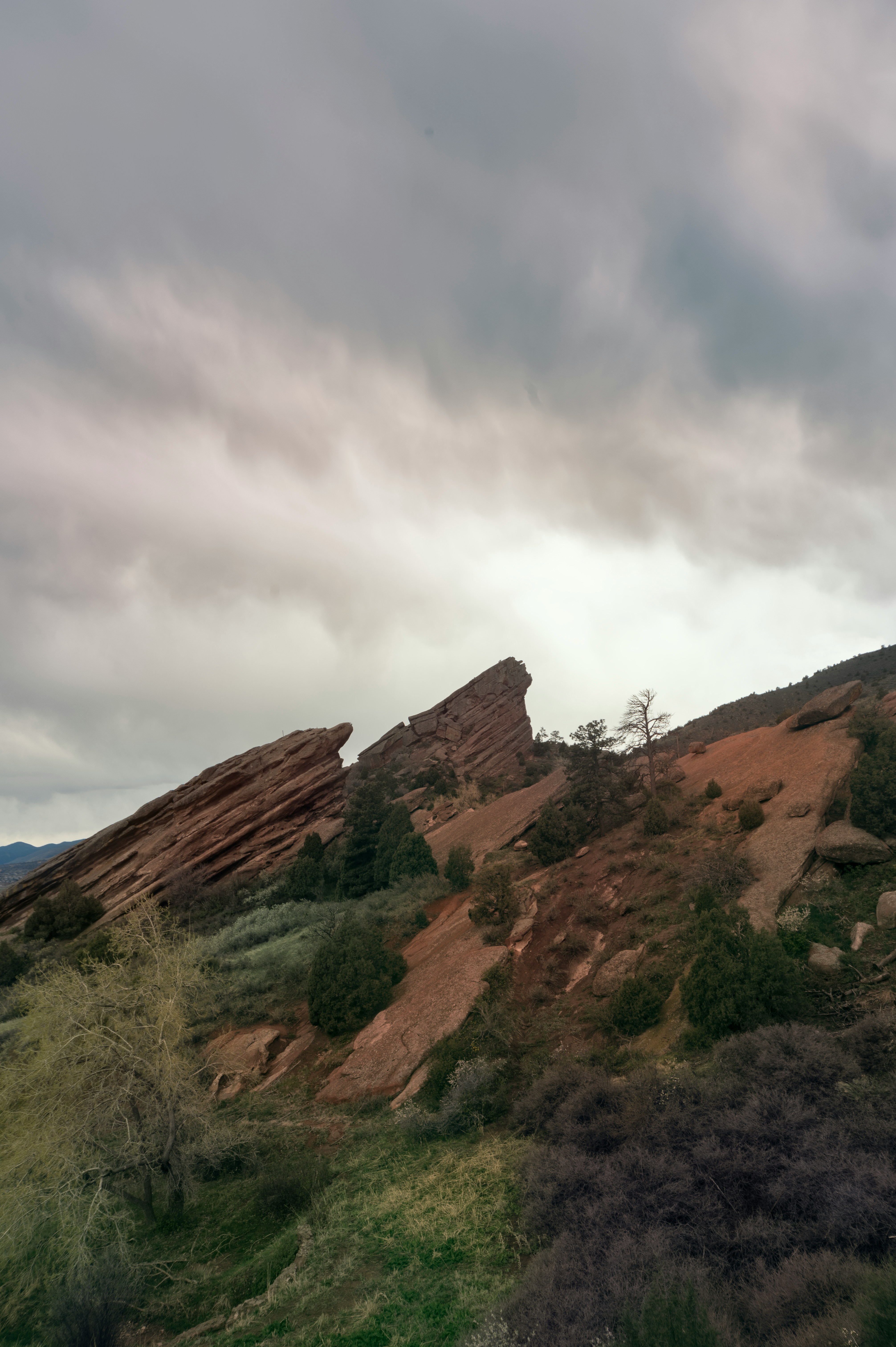 Red Rocks Amphitheatre rock formations in Morrison, Colorado